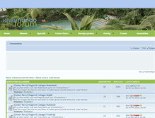 Tablet Screenshot of forum.aquamundoforum.nl